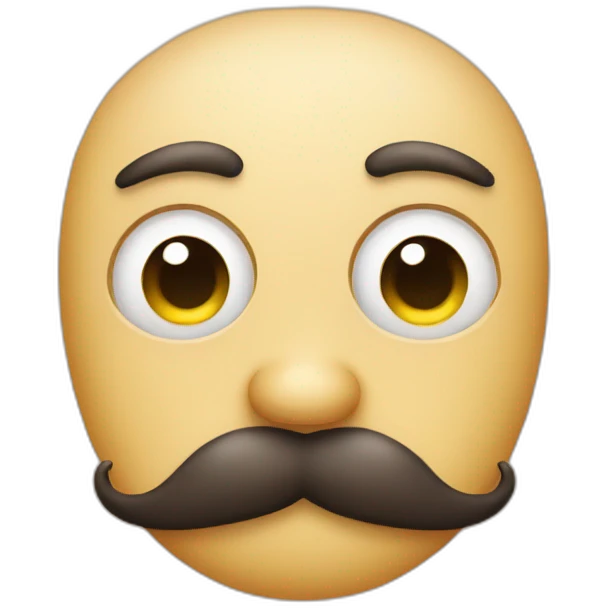 moustache emoji