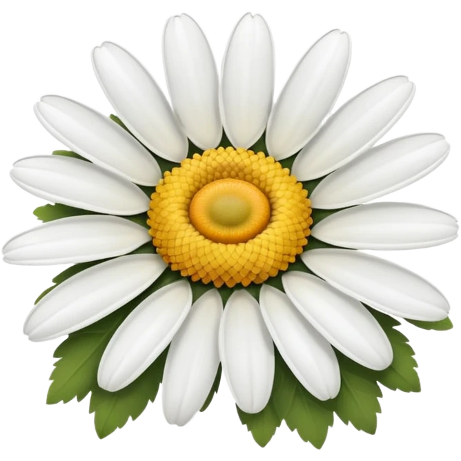 Daisy flower emoji