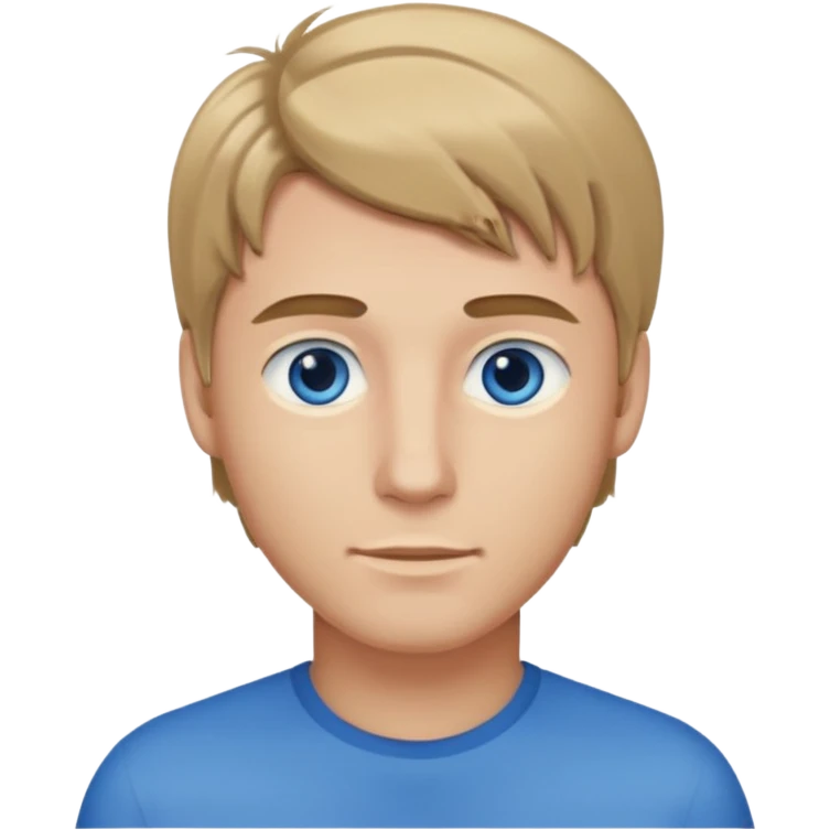 male darkblond emoji