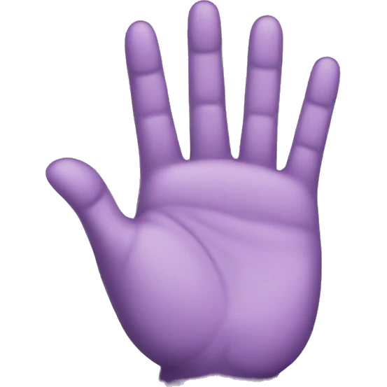 a hand with six fingers emoji
