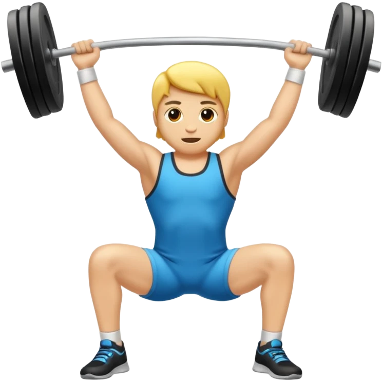 Mancuerna de gimnasio vista desde el ángulo derecho  emoji