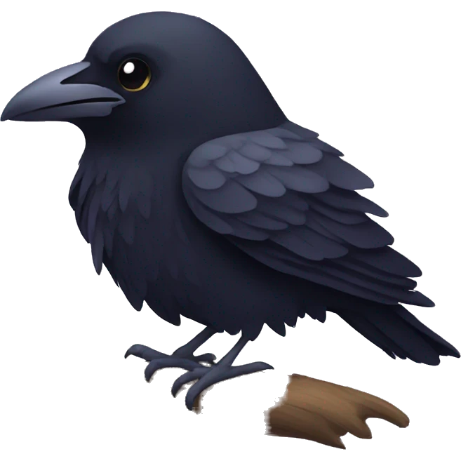cute Raven emoji