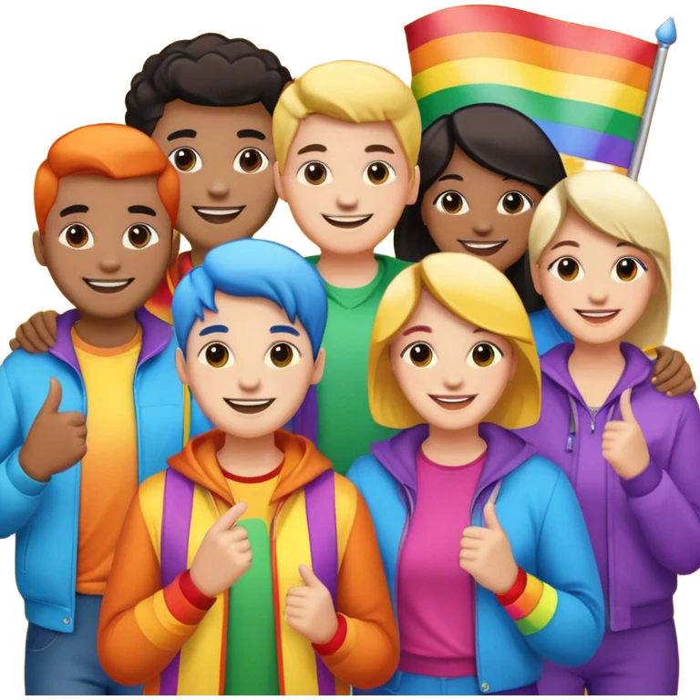 pride charcters emoji