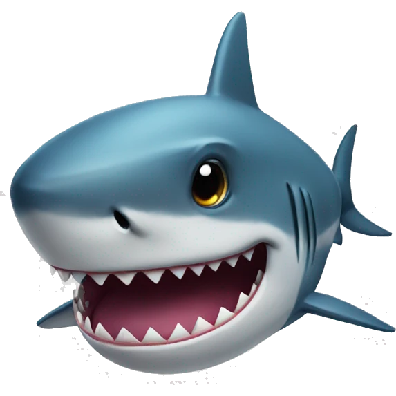 Shark with a Crown  emoji