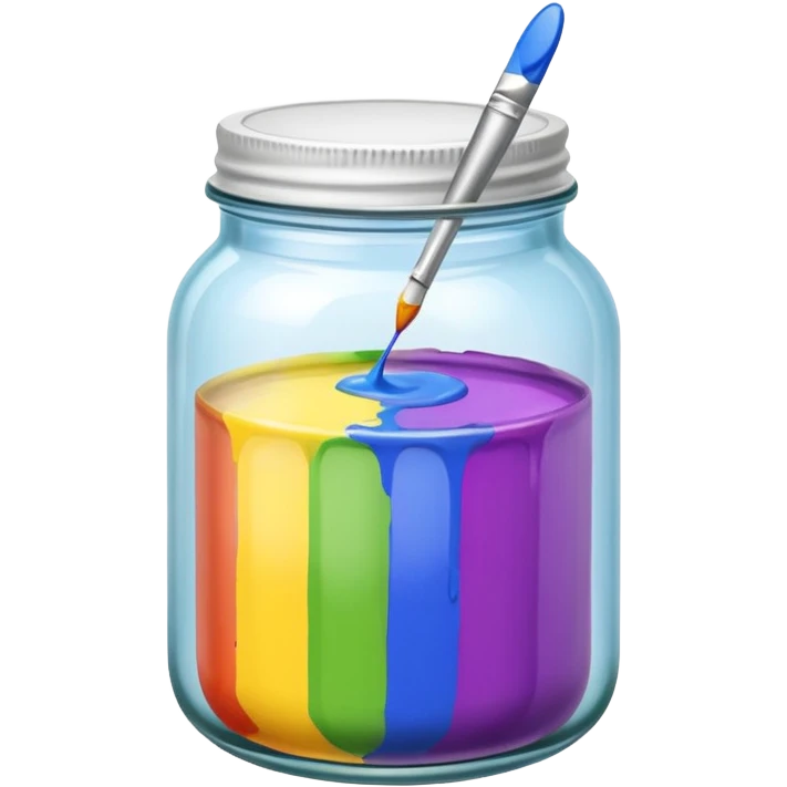 Paint Color Jar emoji