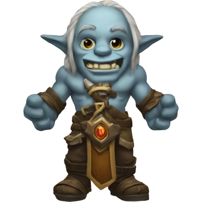 drawf from world of warcraft with the logo Frankz and make sure the size is 1MB emoji