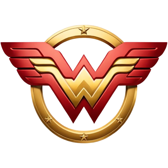 wonder woman logo emoji
