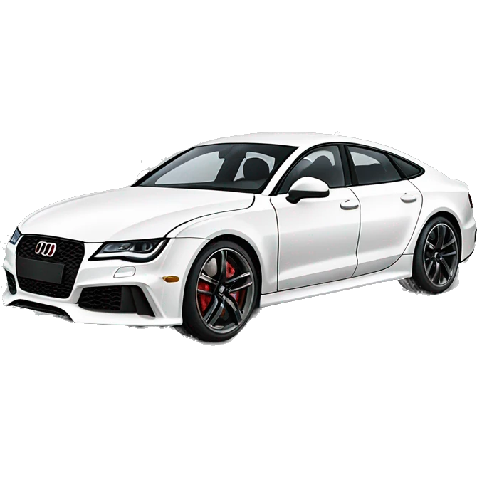 машина ауди rs7  emoji