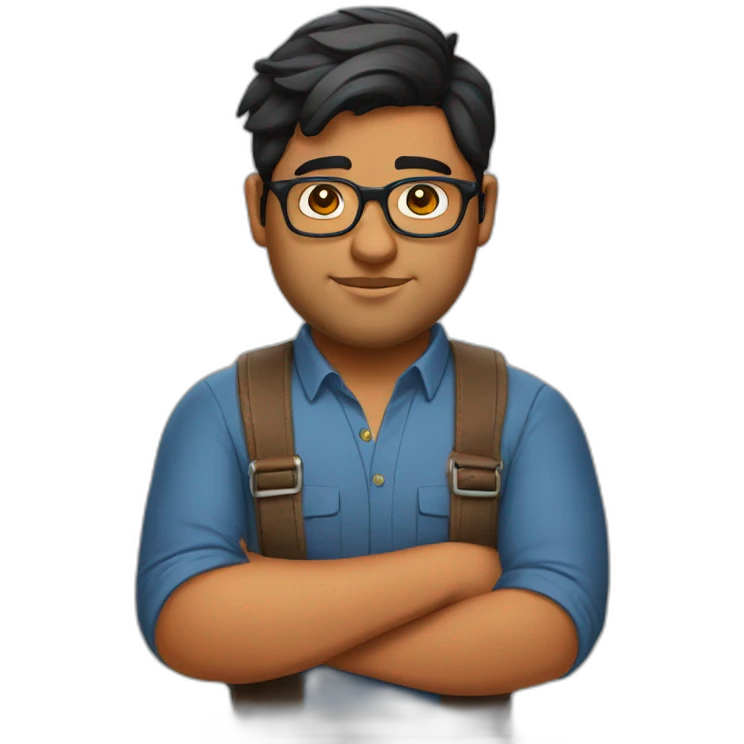 chubby-indian-glasses-it-guy emoji