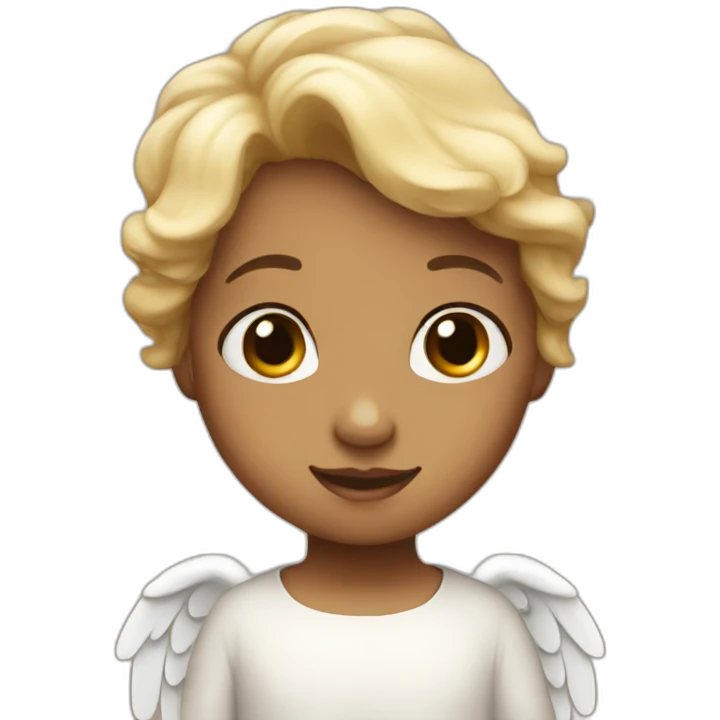 little angel emoji