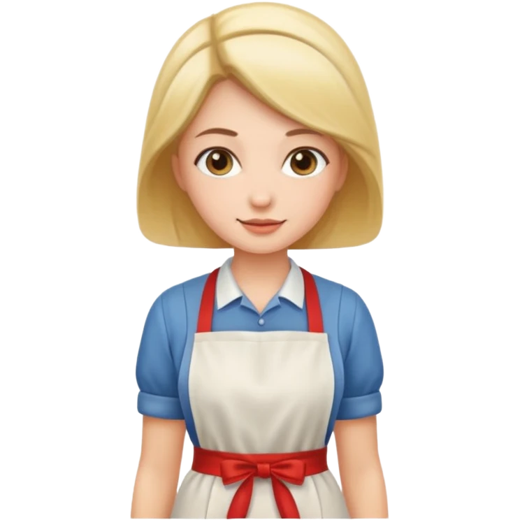 woman with apron emoji