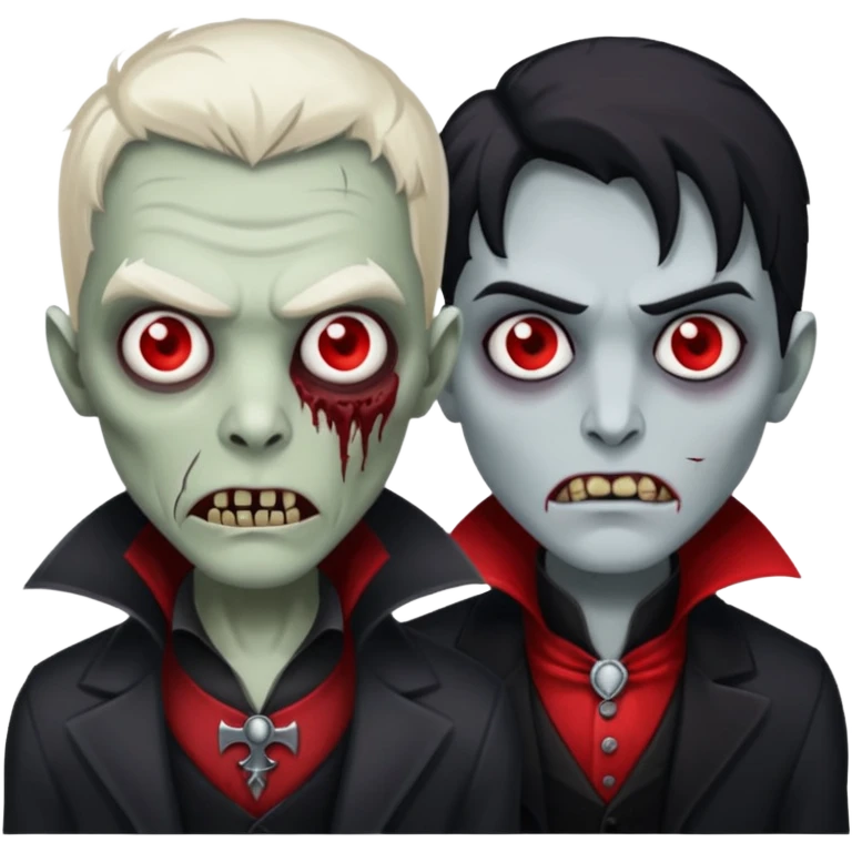 🧟‍♀️🧛🏻‍♀️ emoji