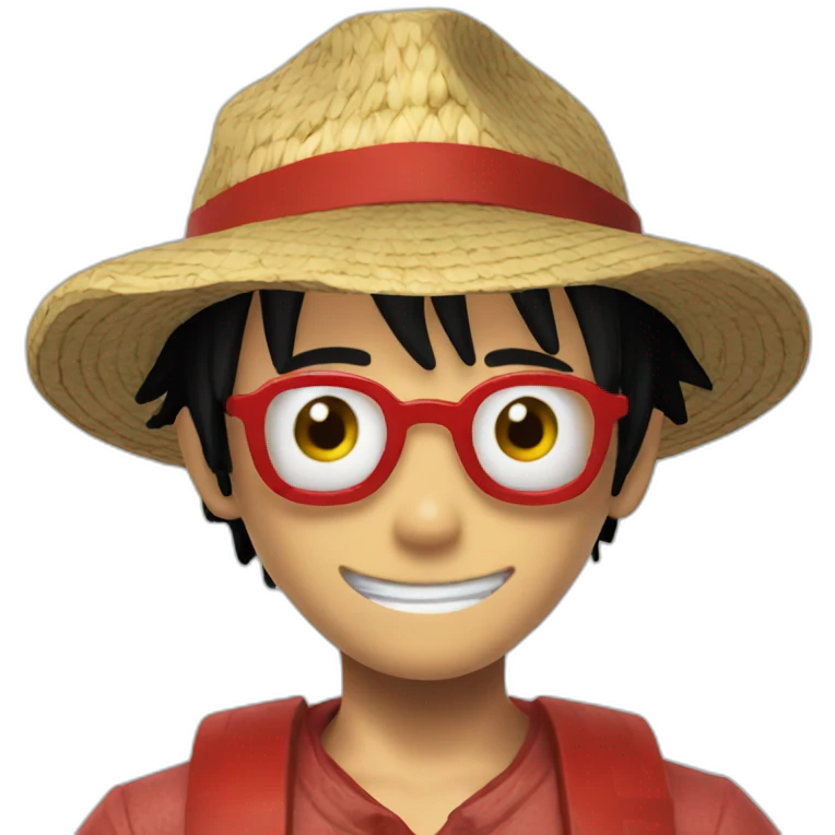 Luffy playing roblox emoji