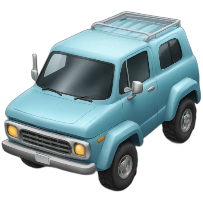 big foot car emoji