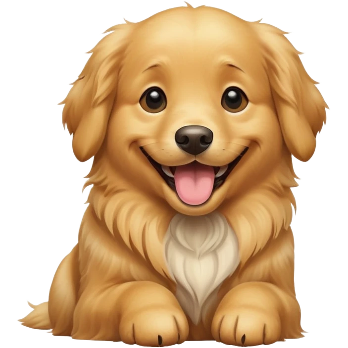 happy dog emoji