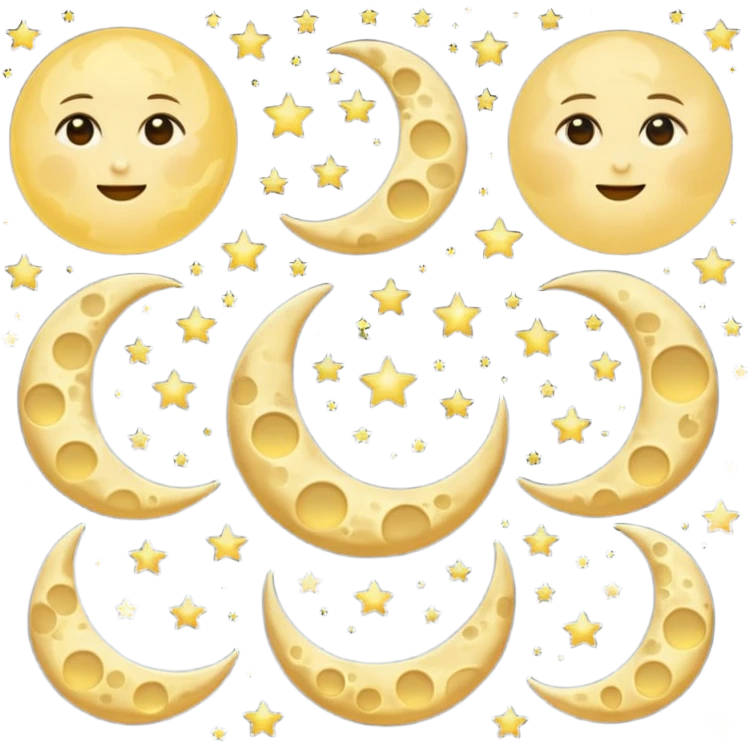 🌔🌕🌖🌗🌓🌒🌑 emoji