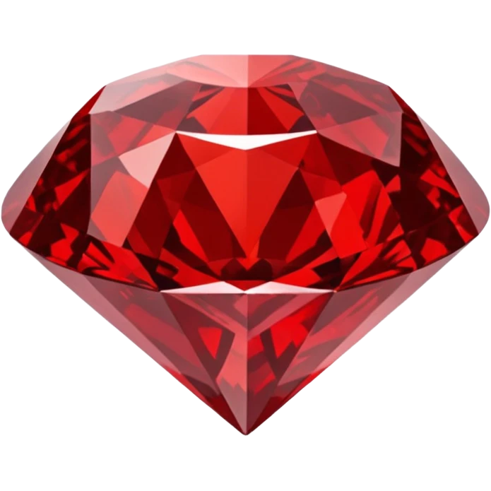 red shiney diamond emoji emoji