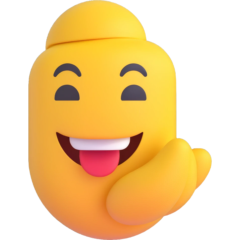 YouTuber Finzar, 3D emoji style emoji