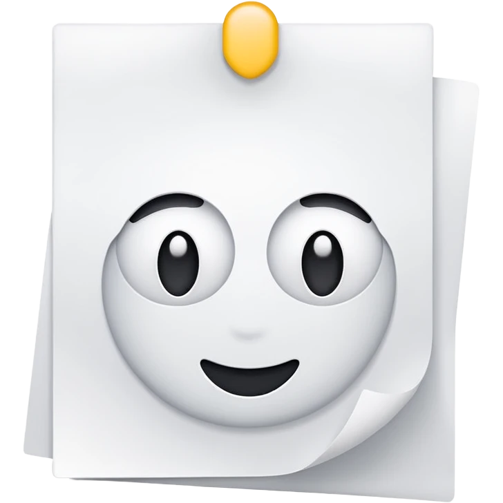 paper with test emoji