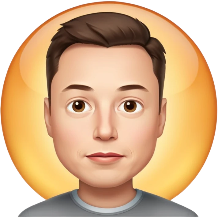 Elon Musk emoji