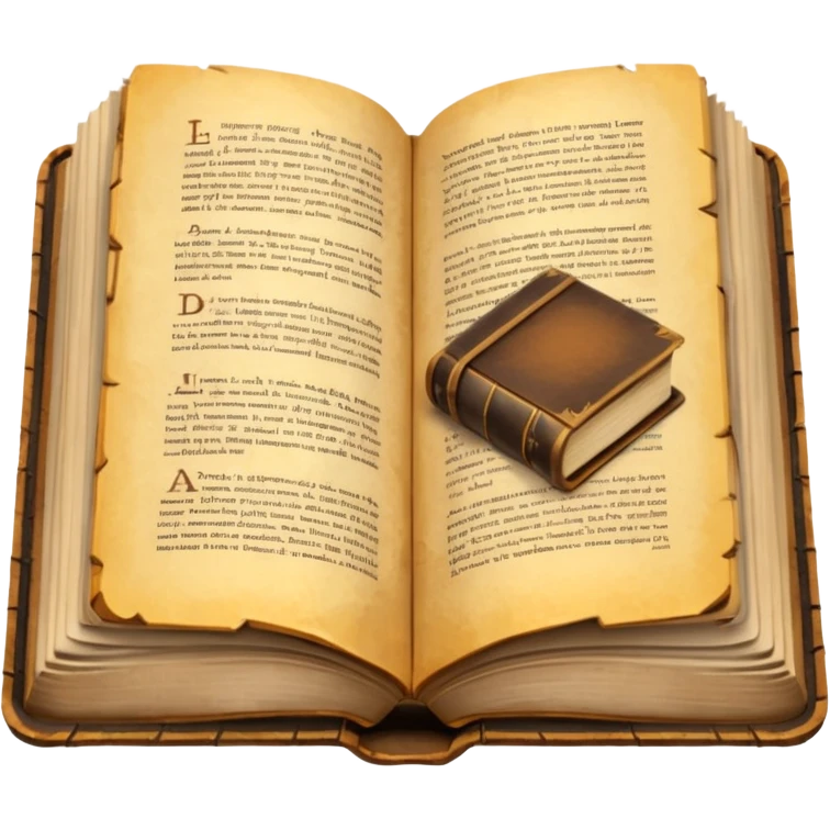 open old book low poly emoji