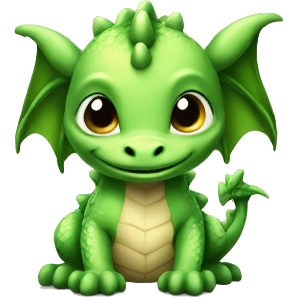 Cute baby dragon emoji