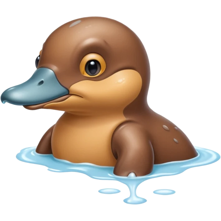 platypus sweating milk emoji