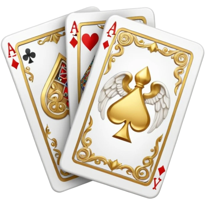 Angels and aces emoji