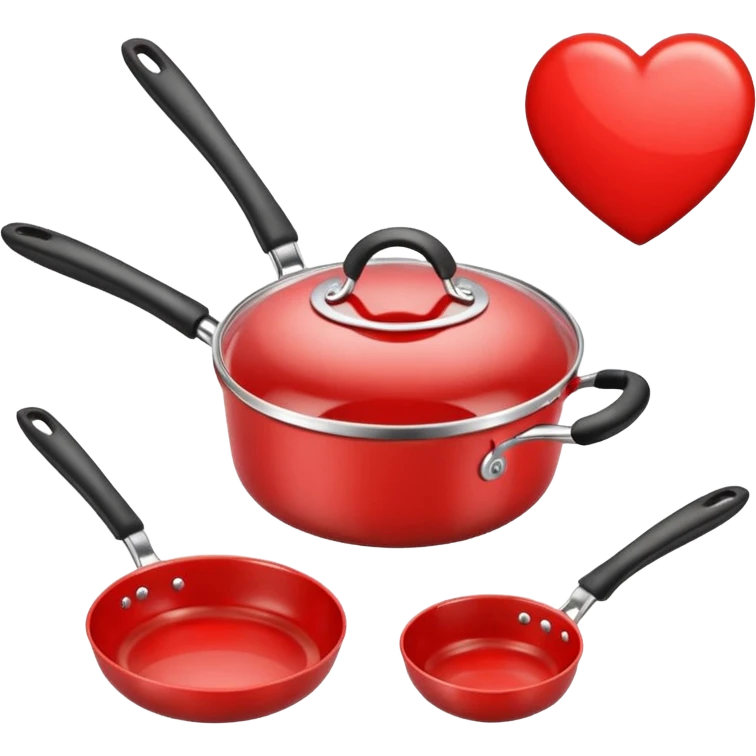 Valentine cookware emoji