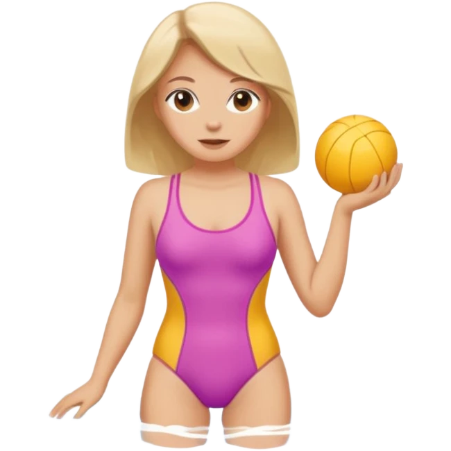 Женщина в купальнике emoji