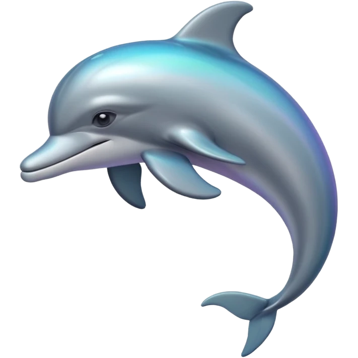 Aesthetic dolphin emoji