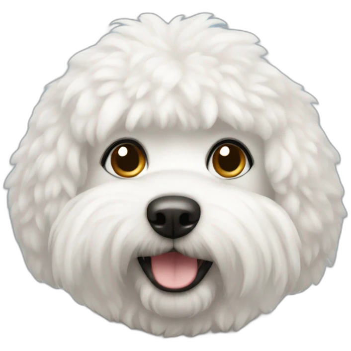 Frise dog emoji