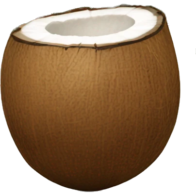 coconut filled with wter emoji