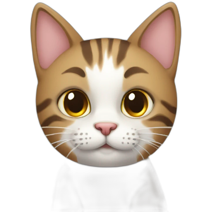 Cat learn English in school  emoji