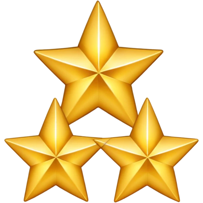 3 stars emoji