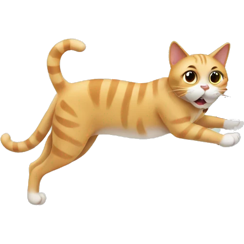 cat on treadmill  emoji