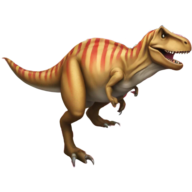 American Flag Trex emoji