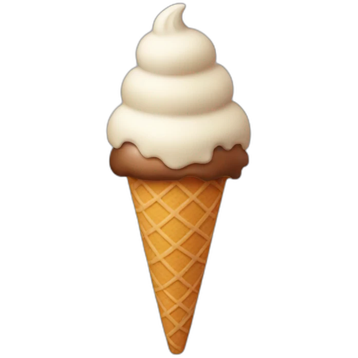 Big ice Cream emoji