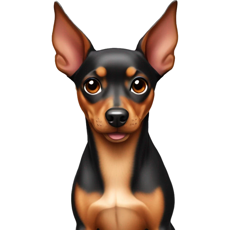 dog Miniature pinscher emoji