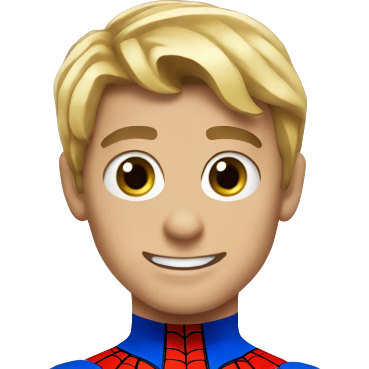 spiderman in superman clo emoji