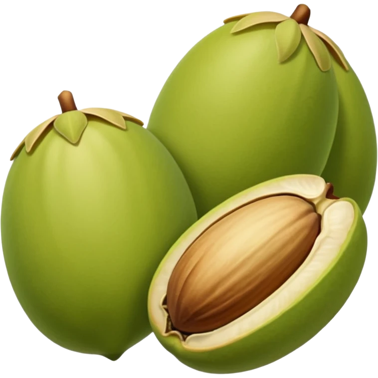 Pistachio emoji tan emoji