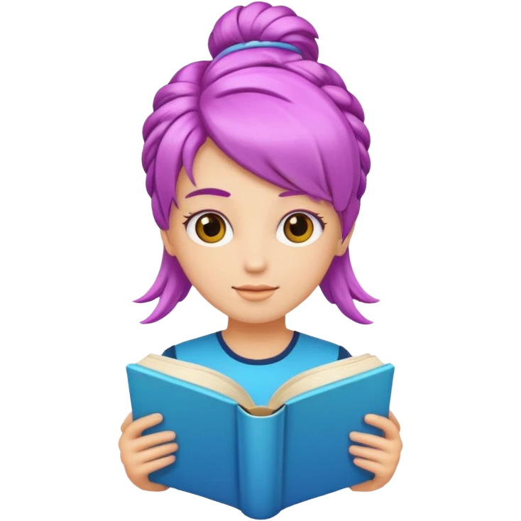Corte de pelo libro emoji