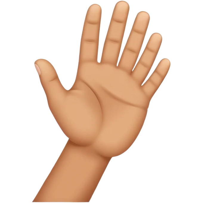 hand grab emoji