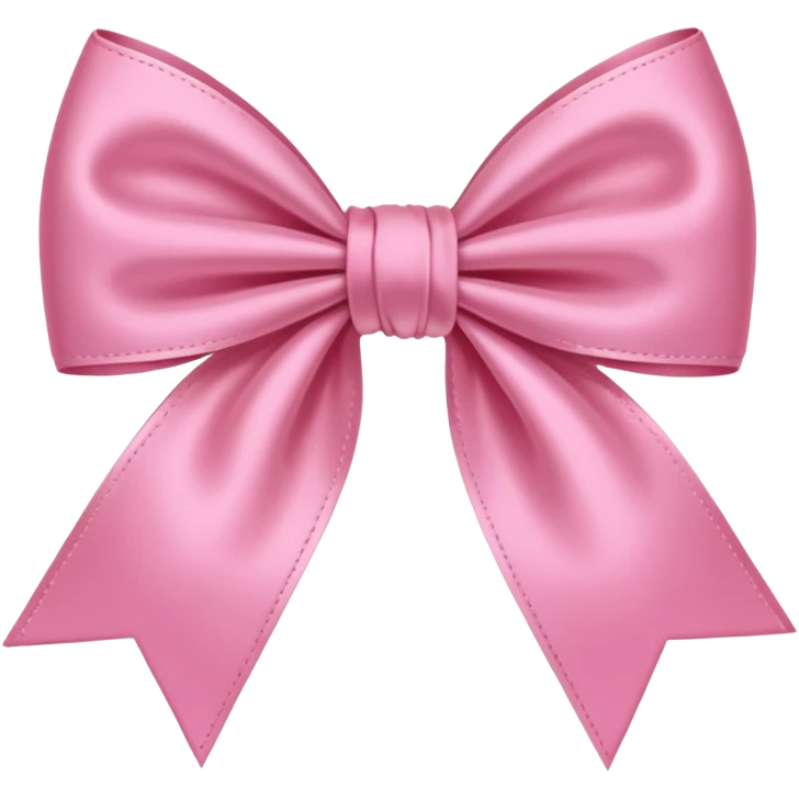 A coquette bow  emoji