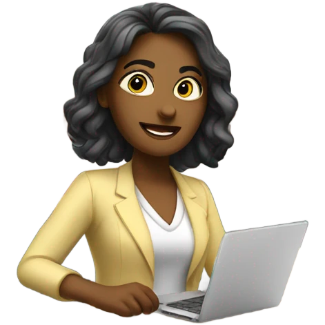Female marketing teacher emoji