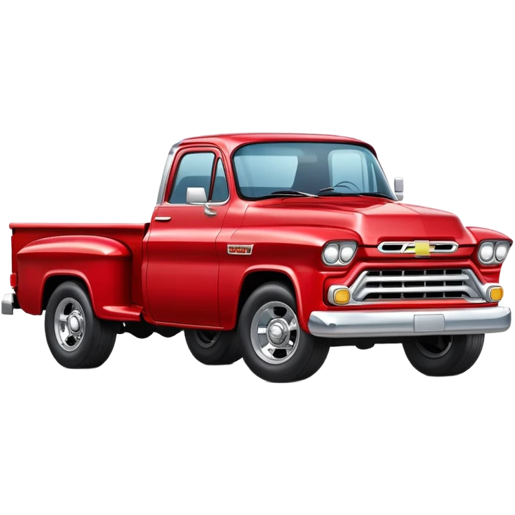 A Chevy truck emoji
