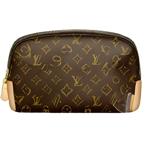 Louis Vuitton cosmetic bag  emoji