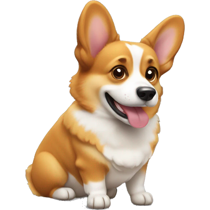 Corgi dog  emoji
