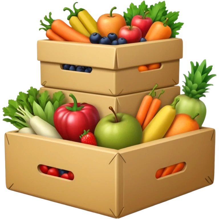 boxed food emoji