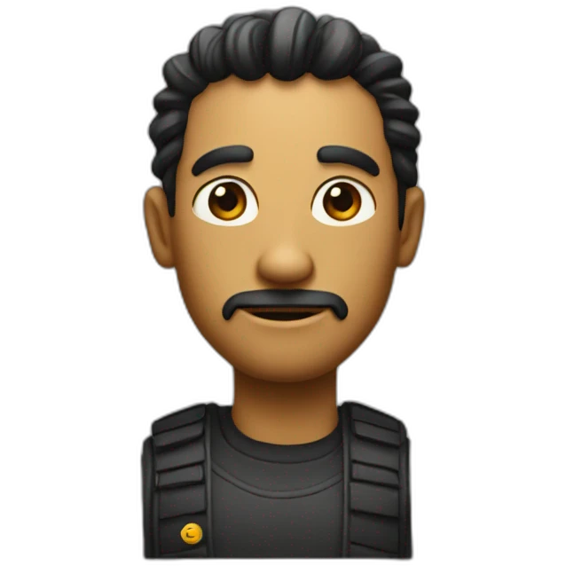 a cool looking "2" emoji